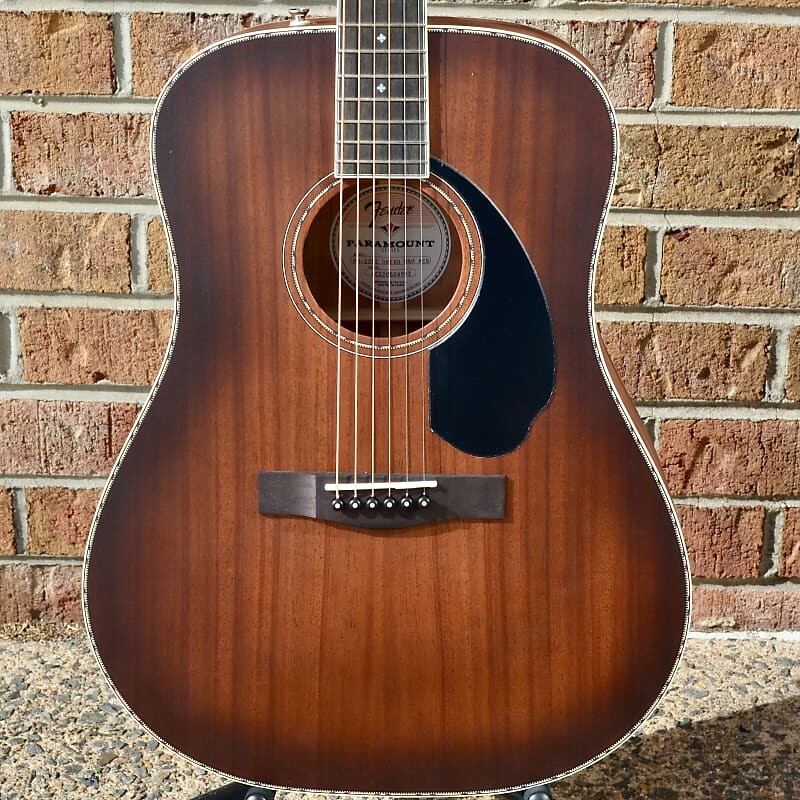 

Fender PD-220E Dreadnought, полностью из красного дерева, гриф из овангкола, выдержанный коньячный взрыв PD-220E Dreadnought, All Mahogany, Ovangkol Fingerboard, Aged..., Коричневый, Fender PD-220E Dreadnought, полностью из красного дерева, гриф из овангк