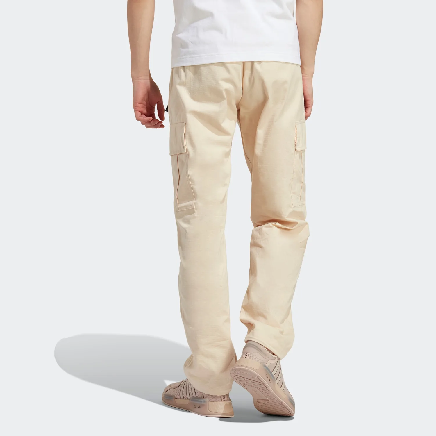Adidas Cargo Pants Straight Leg Adidas Originals, sand strata — фото 4