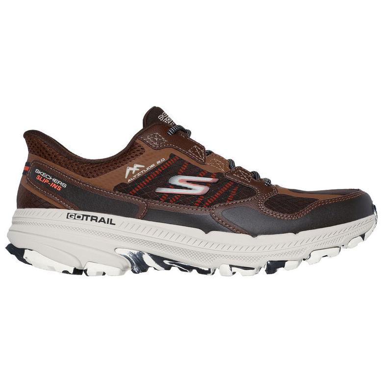 Кроссовки мужские Skechers GO RUN Low Top, коричневые — фото 2