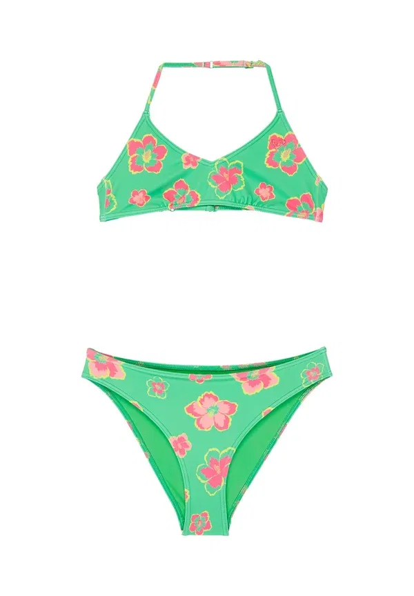 Купальник раздельный с цветочным принтом Tropicool, Roxy, Ghm