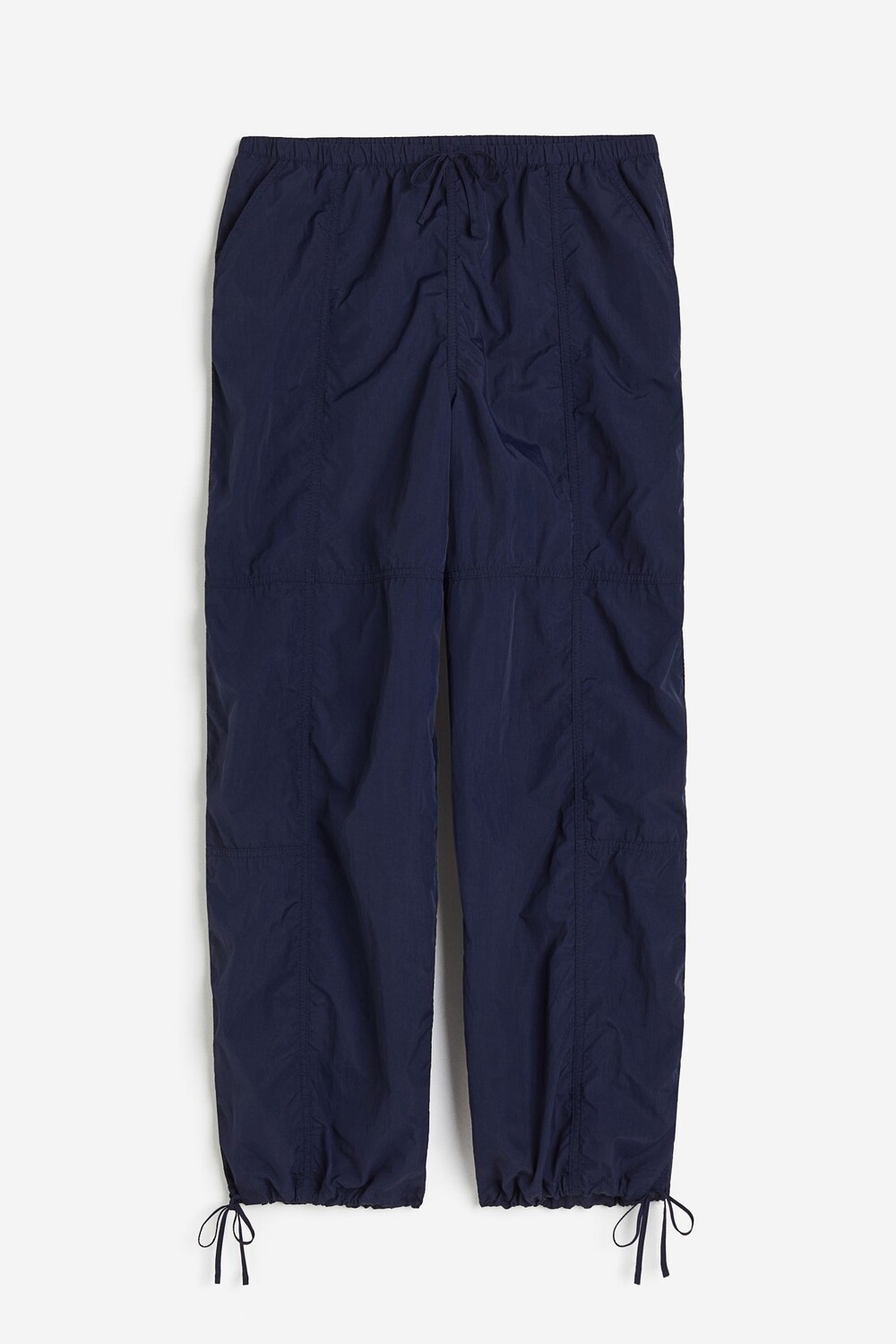 

Брюки H&M Nylon Parachute, темно-синий