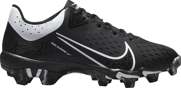 

Бутсы Nike Hyperdiamond 4 Keystone GG 'Black White', черный