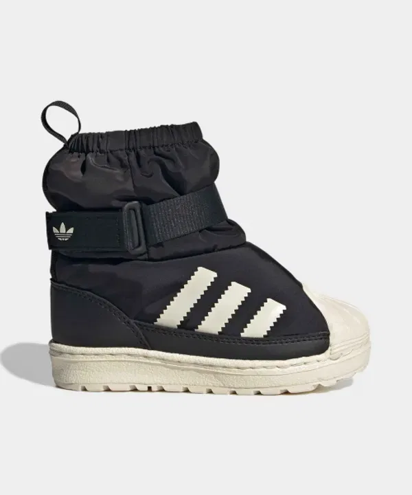 Ботинки Superstar 360 Winterize Adidas Kids, черный