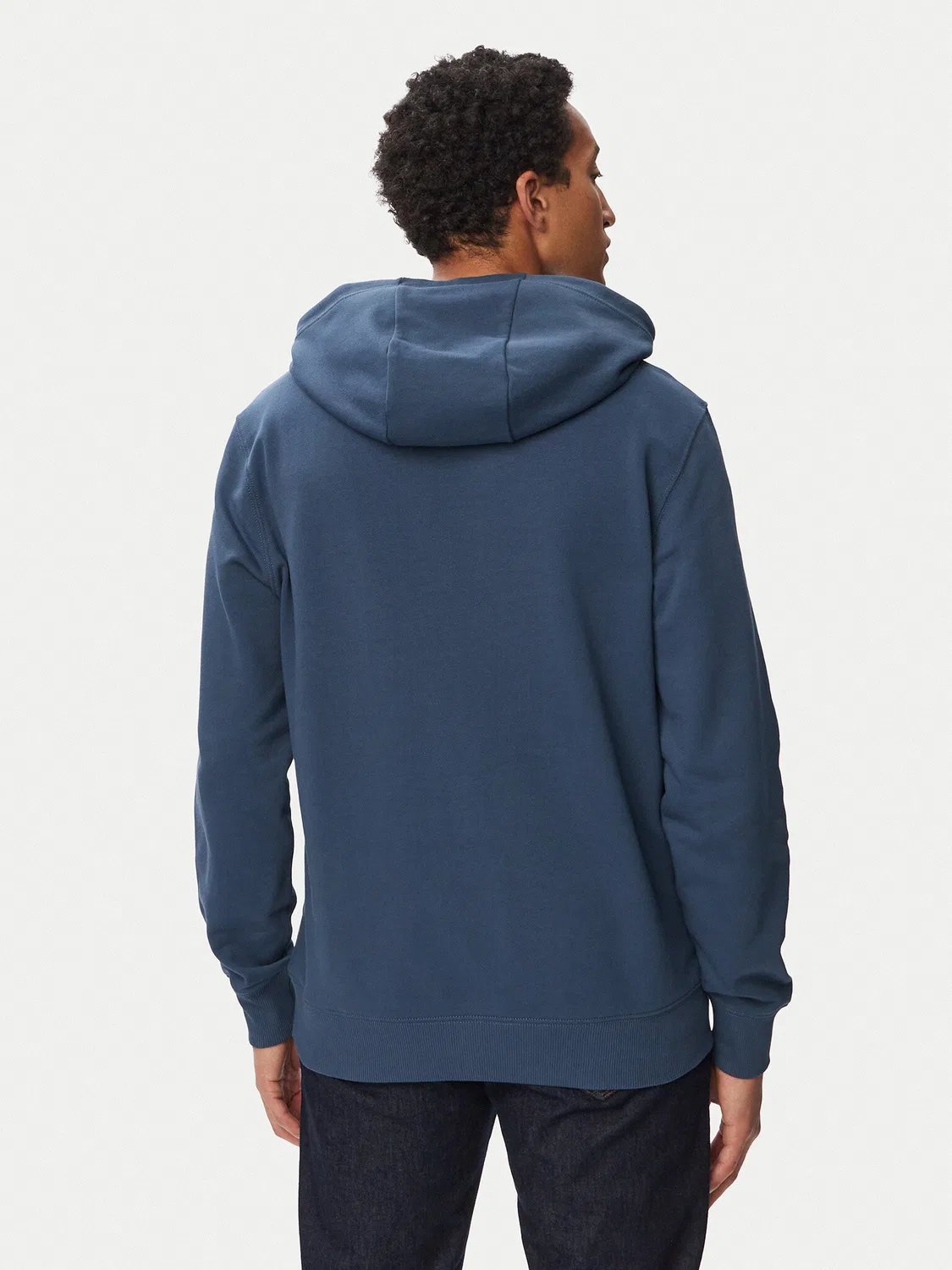 Мужская толстовка стандартного кроя Essential Terry Tommy Hilfiger, синий — фото 3