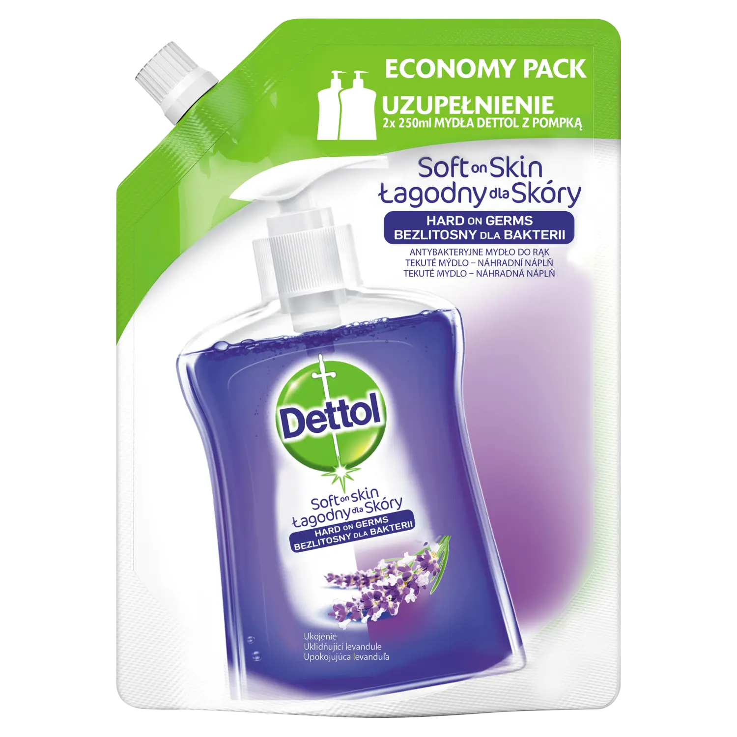 

Dettol запас антибактериального жидкого мыла, 500 мл