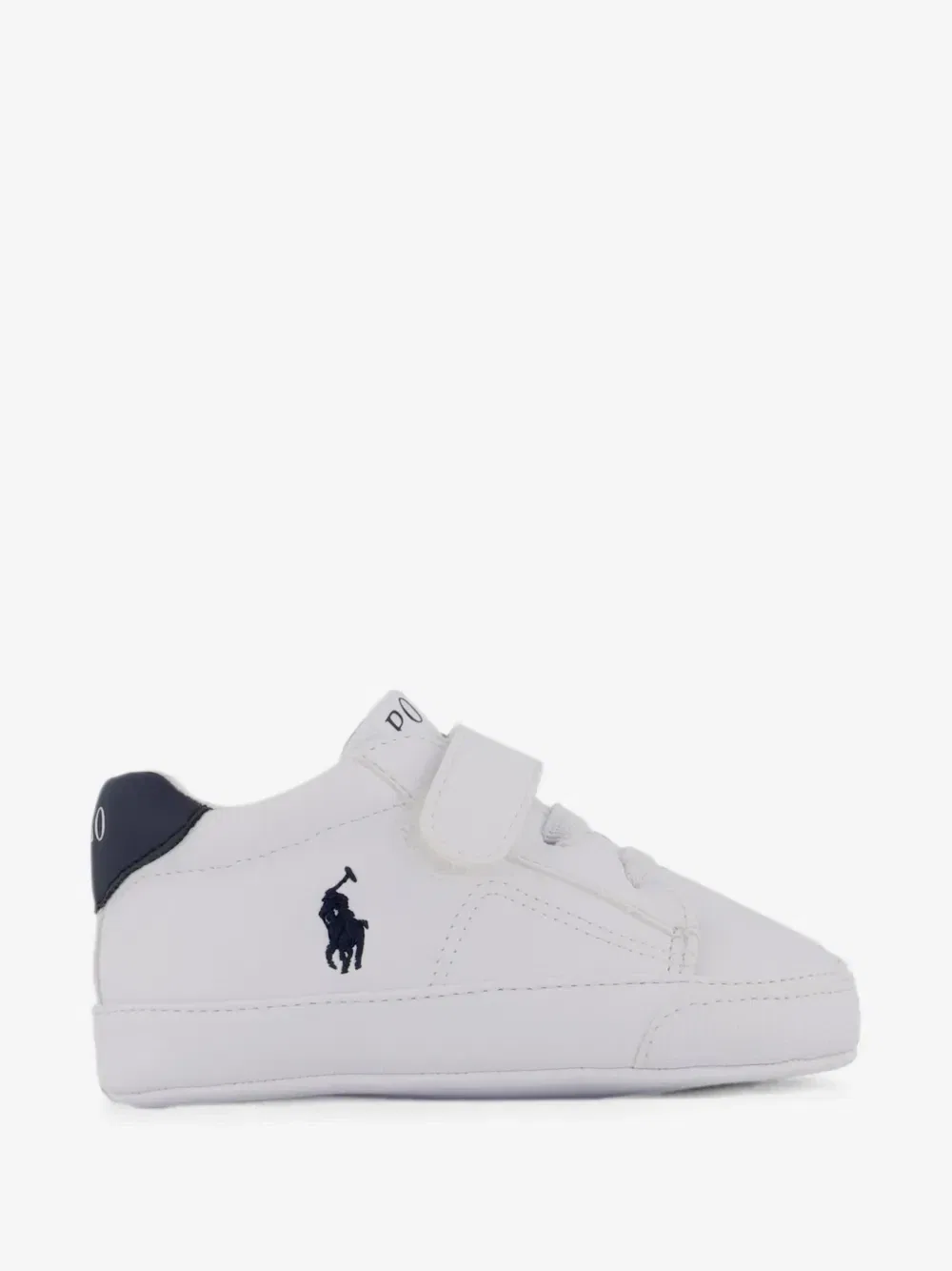 Кроссовки на липучках Polo Pony POLO RALPH LAUREN KIDS, белый — фото 2