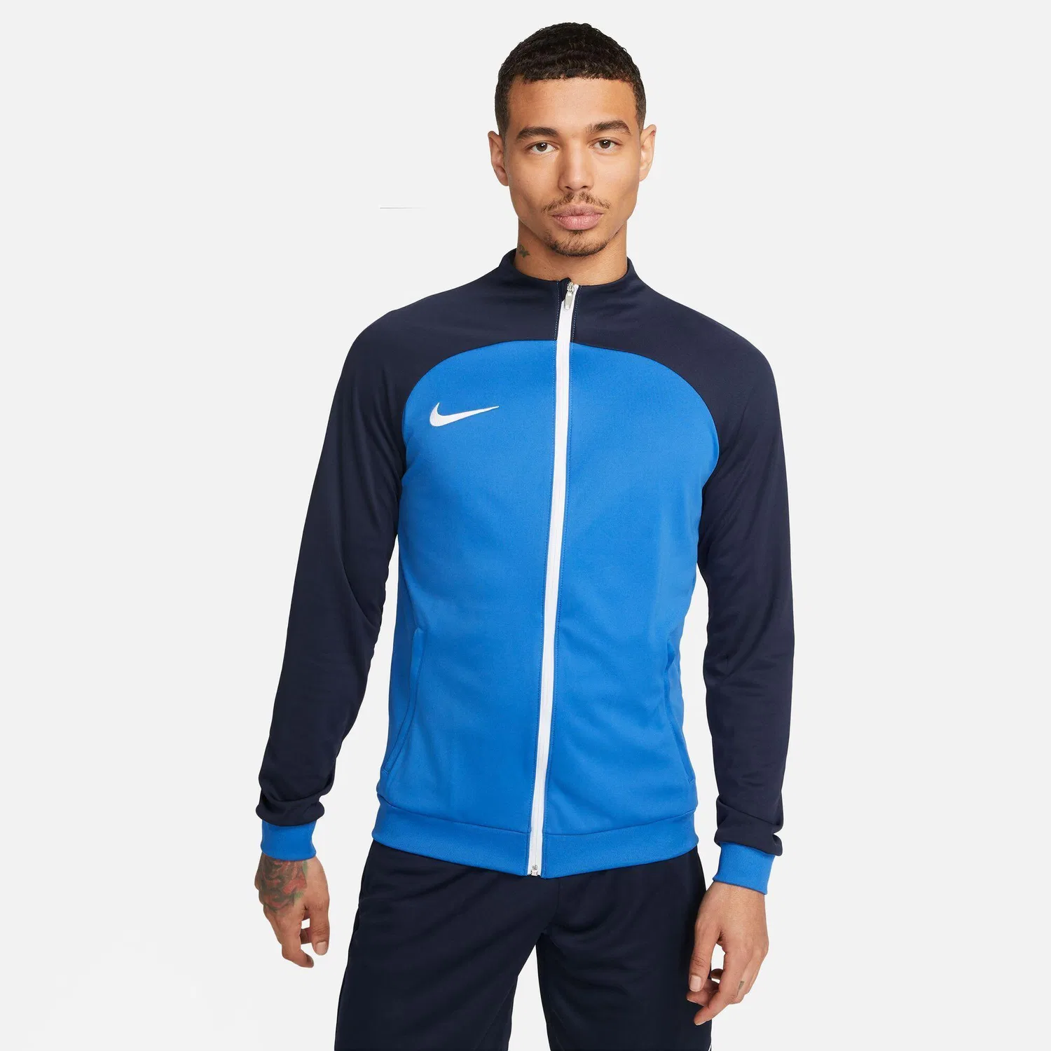 Мужская тренировочная куртка с технологией Dri-FIT Academy Pro Nike, Konigsblau Weiss