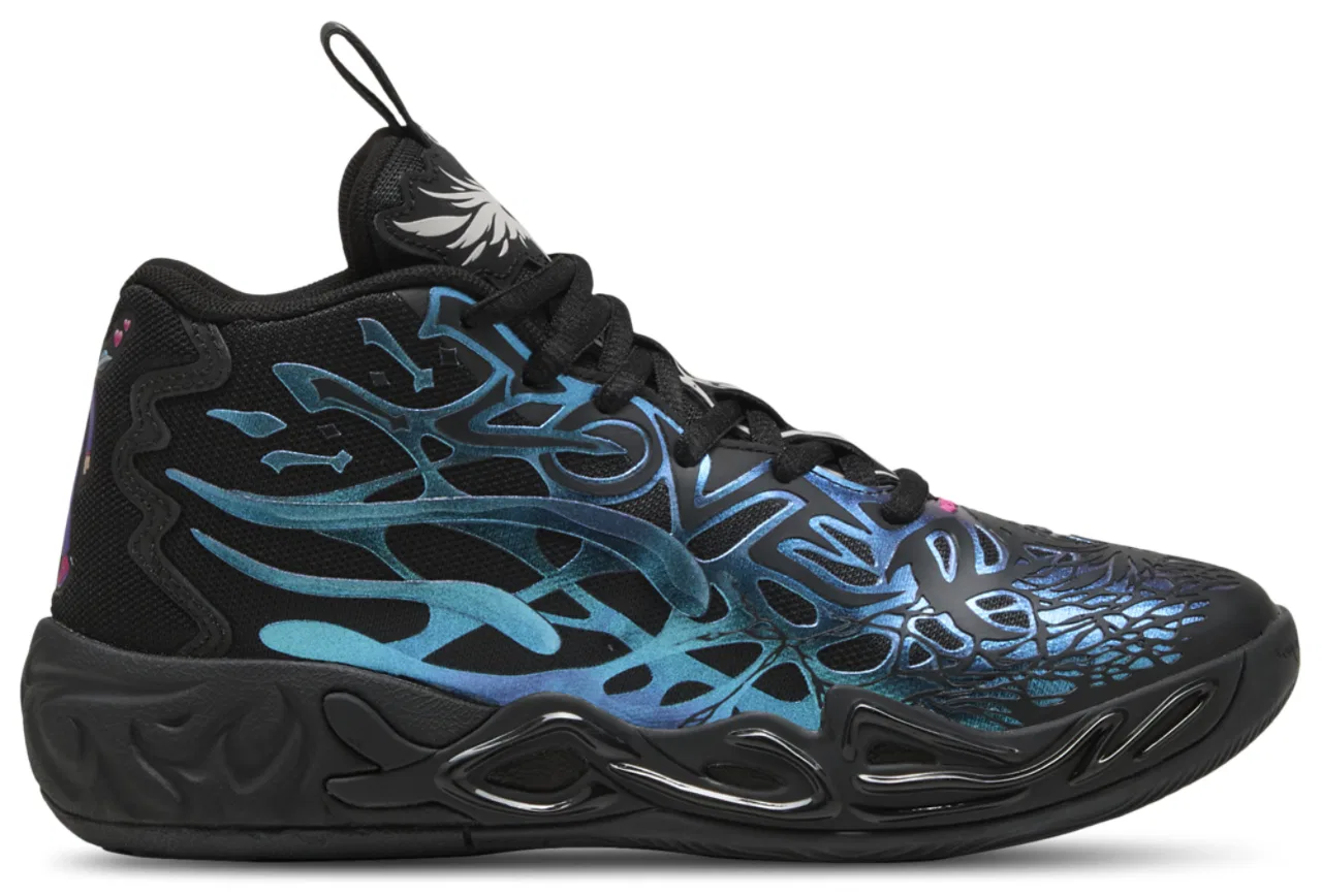 Кроссовки для мальчиков MB.04 Reflections PUMA, цвет Ravish/Black