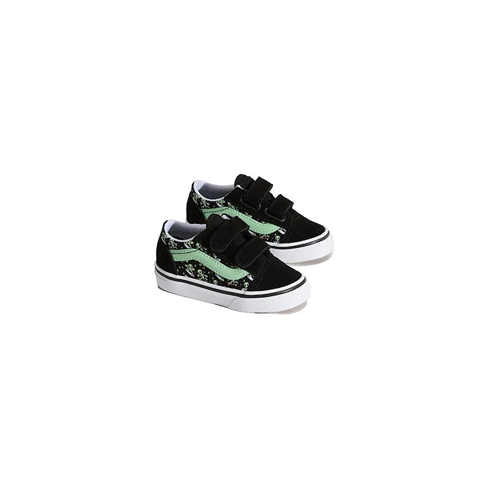 Детские кроссовки Old Skool V черные Vans — фото 2