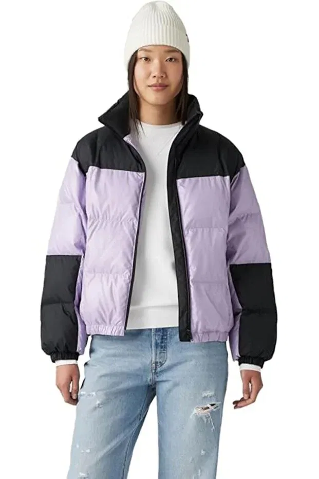 Женский пуховик-куртка оверсайз с цветовой блокировкой Levi'S, Purple