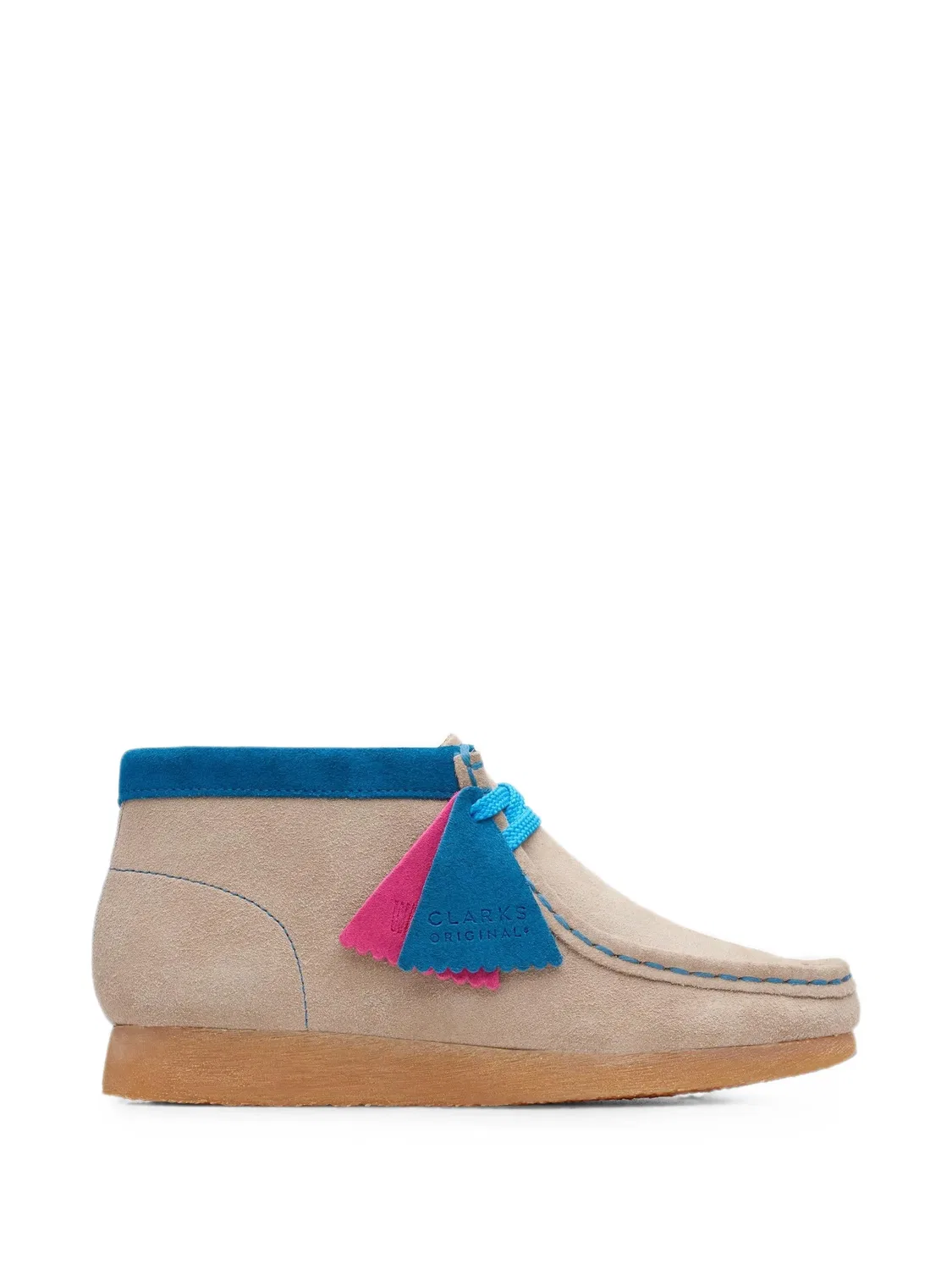 Ботинки Wallabee Clarks Kids, нейтральные цвета — фото 2