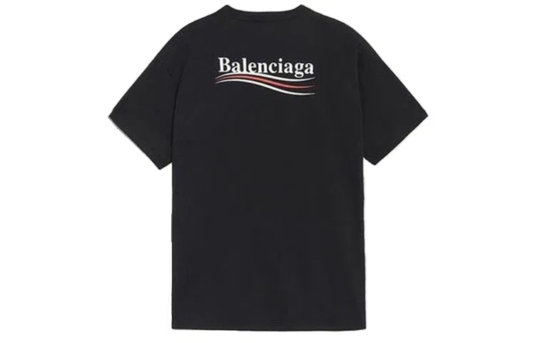 Мужская футболка с принтом логотипа Balenciaga — фото 3