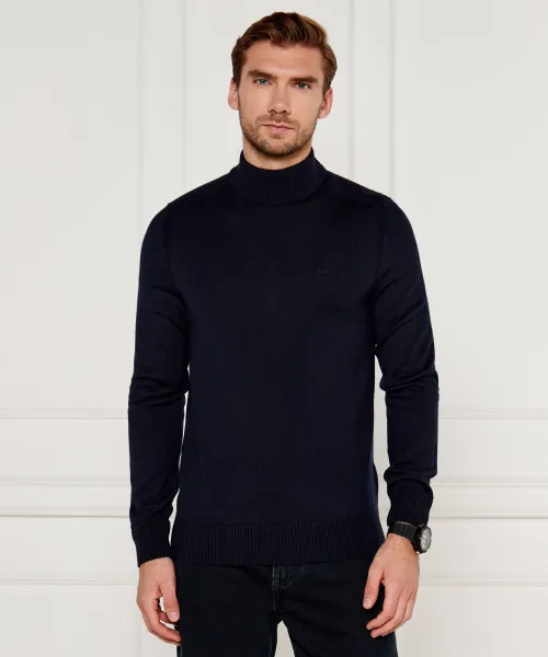 

Шерстяная водолазка avac_m Regular fit Boss Orange, синий