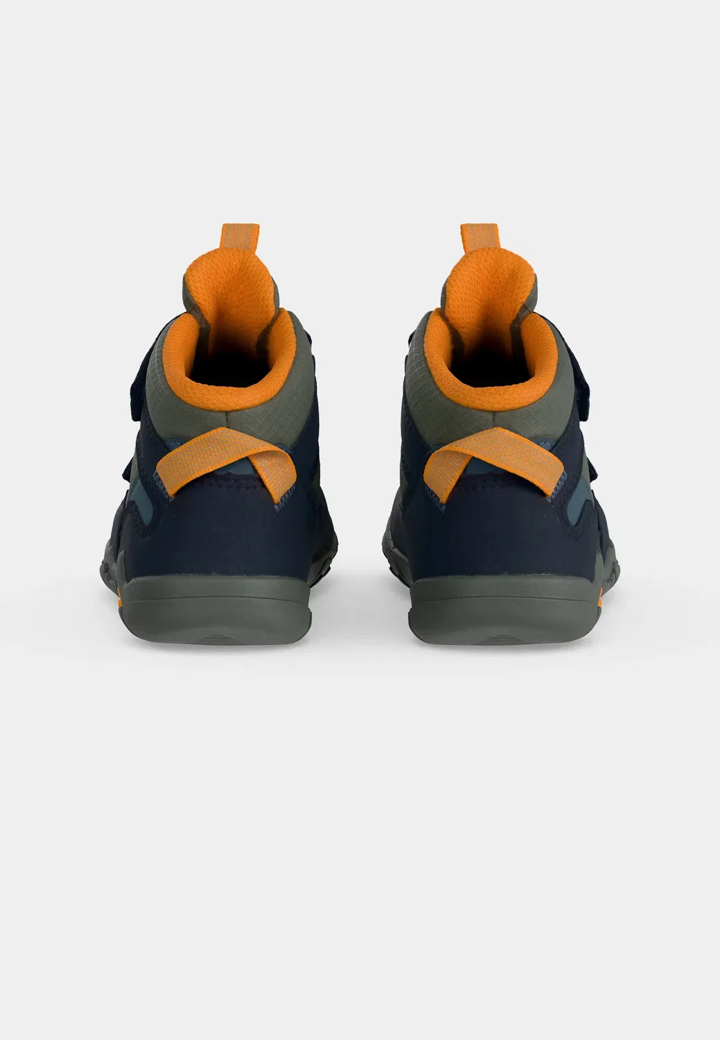 Ботинки Barefoot Gore-Tex Trace - классические ботильоны Superfit, Blau/Orange — фото 4