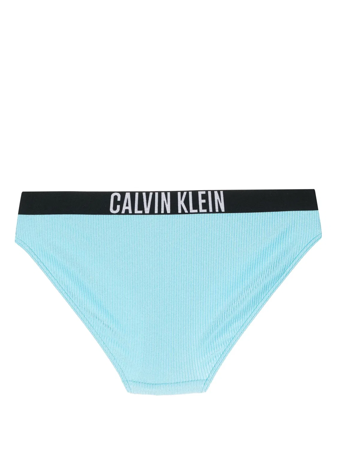 Плавки‑бикини с логотипом на поясе Calvin Klein, небесно‑голубой — фото 3
