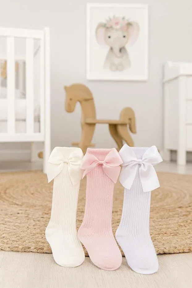 Детские носки для девочек хлопковые Young Pico Baby, Multicolor — фото 3