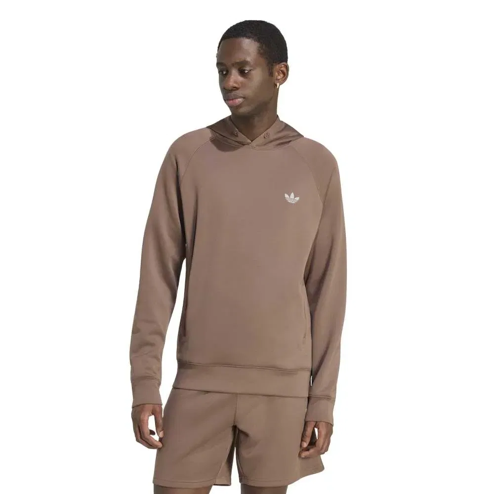 Мужской худи с капюшоном Trefoil Essentials Spacer Adidas Originals, Brown