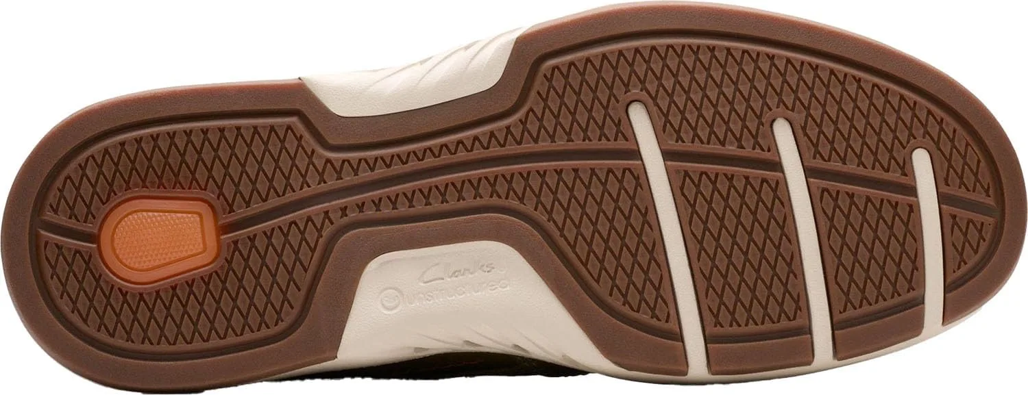 Мужские лоферы Clarks Un Briley Step, светло-серый — фото 3