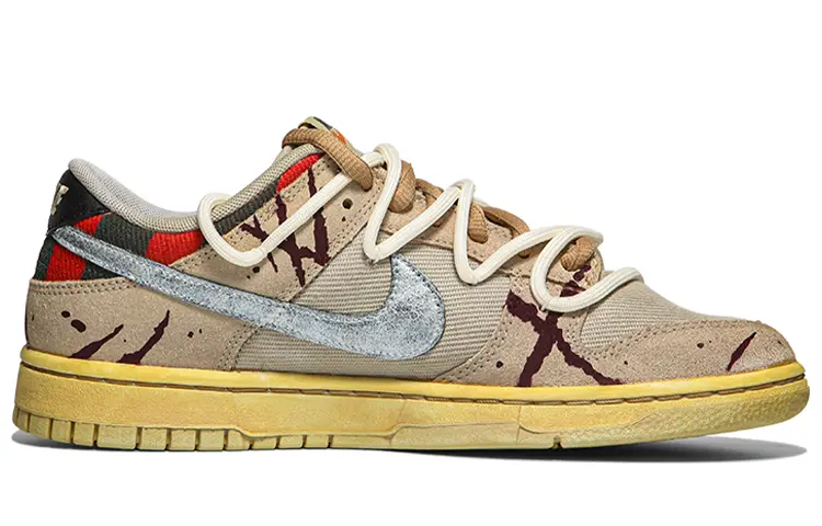 

Кроссовки Nike Dunk Skateboard Shoes Men Low-Top White Gray