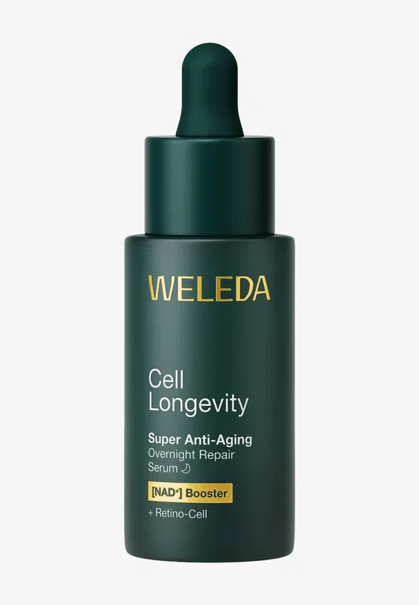 Сыворотка восстанавливающая Cell longevity super anti-aging overnight repair serum Weleda 20 мл