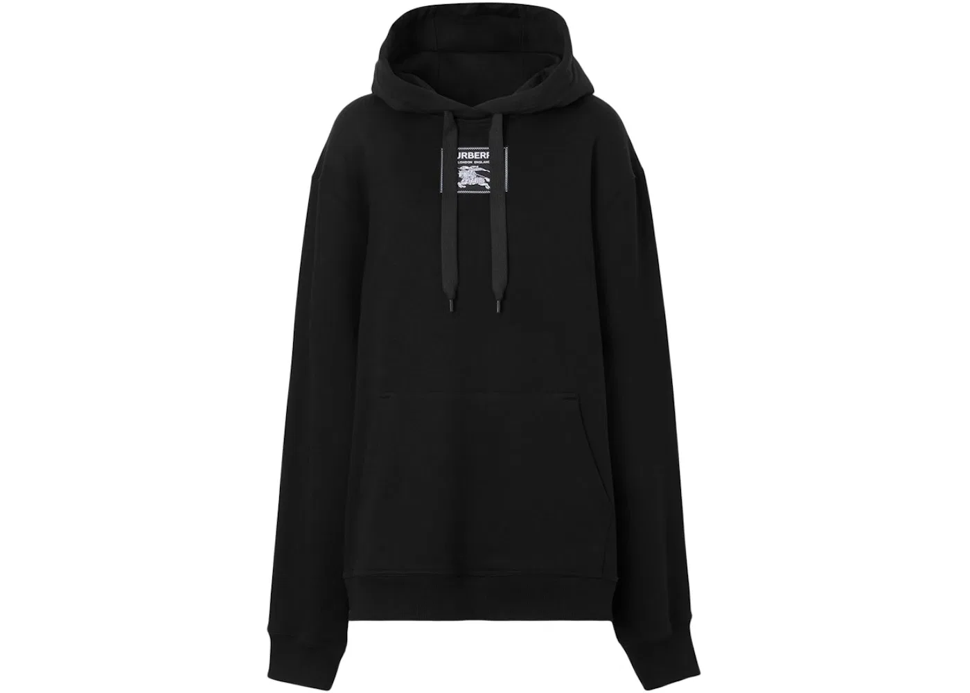Женский худи с длинным рукавом Burberry, Black/Black