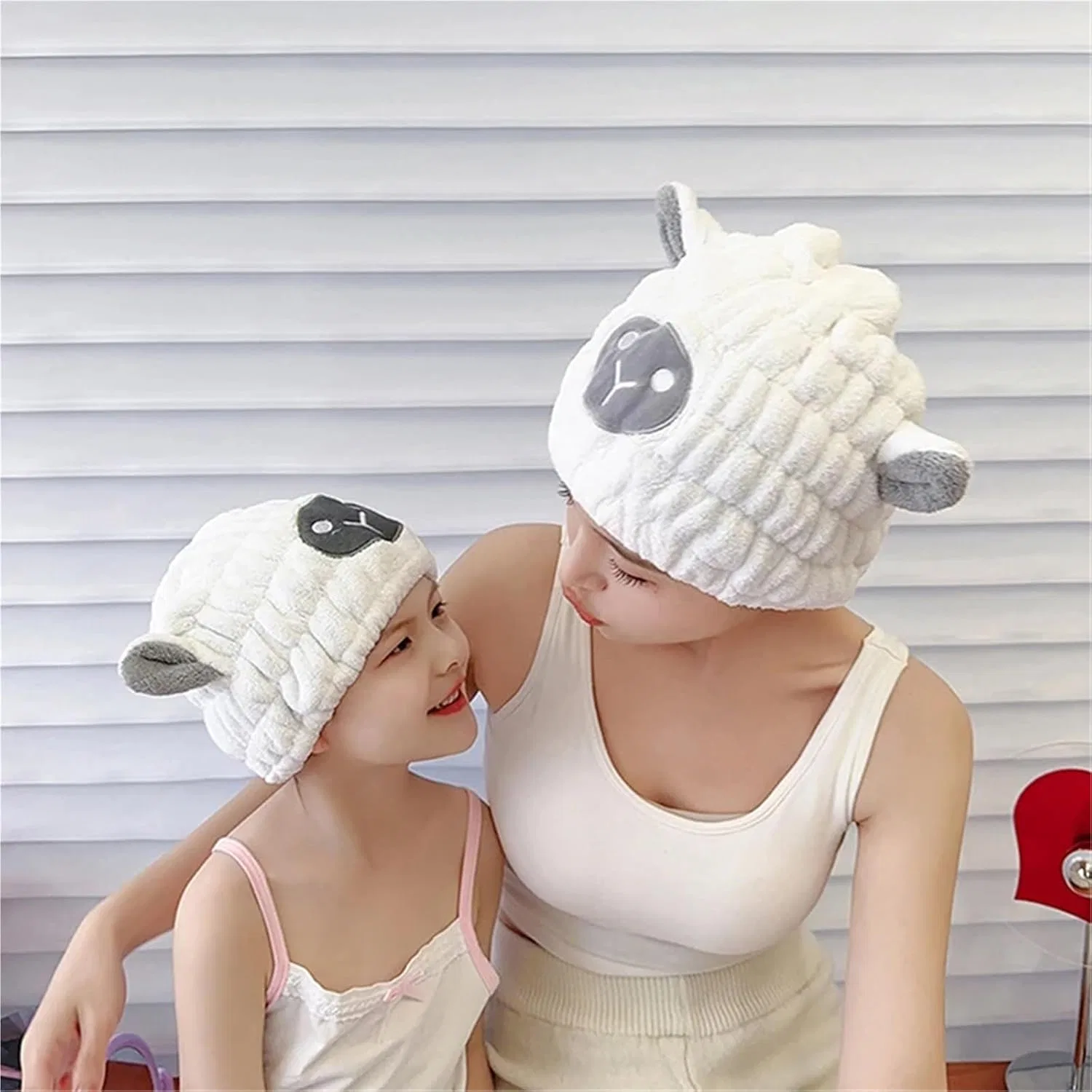 Шапочка для душа Microfiber Turban, DQZRTUECA, 1 шт, 20x20 см, Color 02 — фото 3