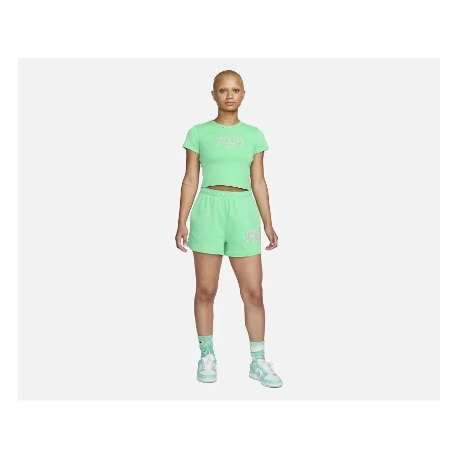Футболка с принтом Sportswear Graphic Short-Sleeve Nike, Зеленый — фото 4