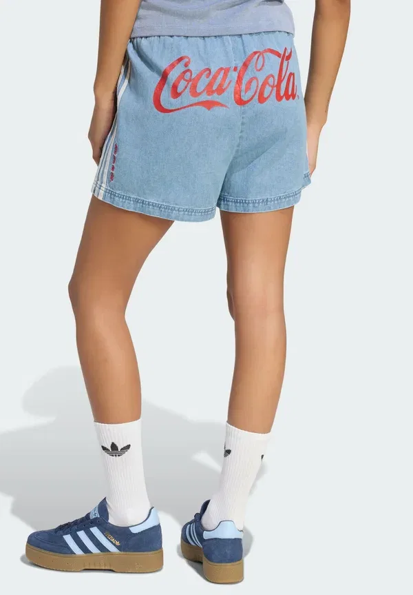 Джинсовые шорты Adidas Originals, светло-голубой