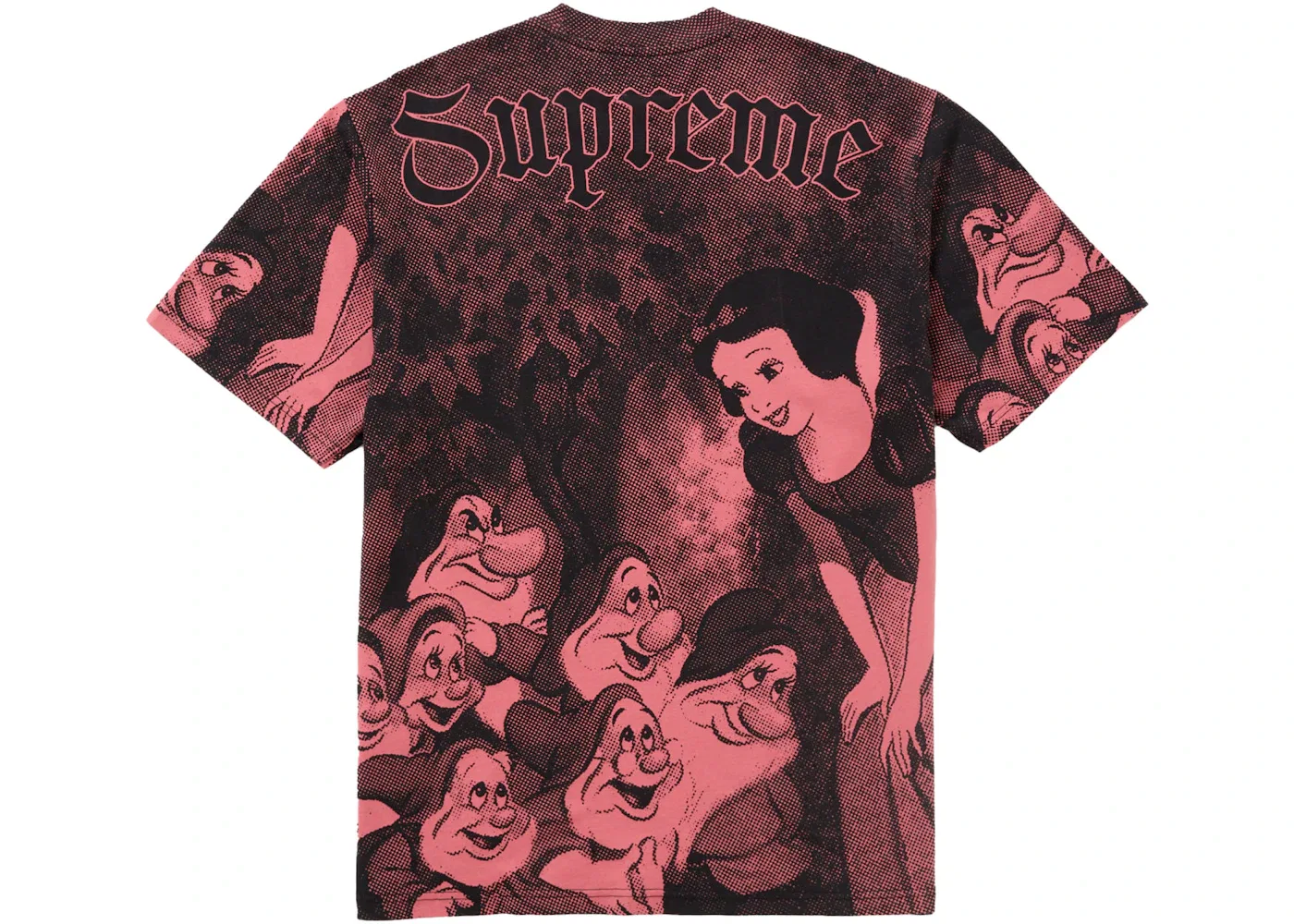 Мужская футболка с принтом Supreme Top, Pink — фото 2