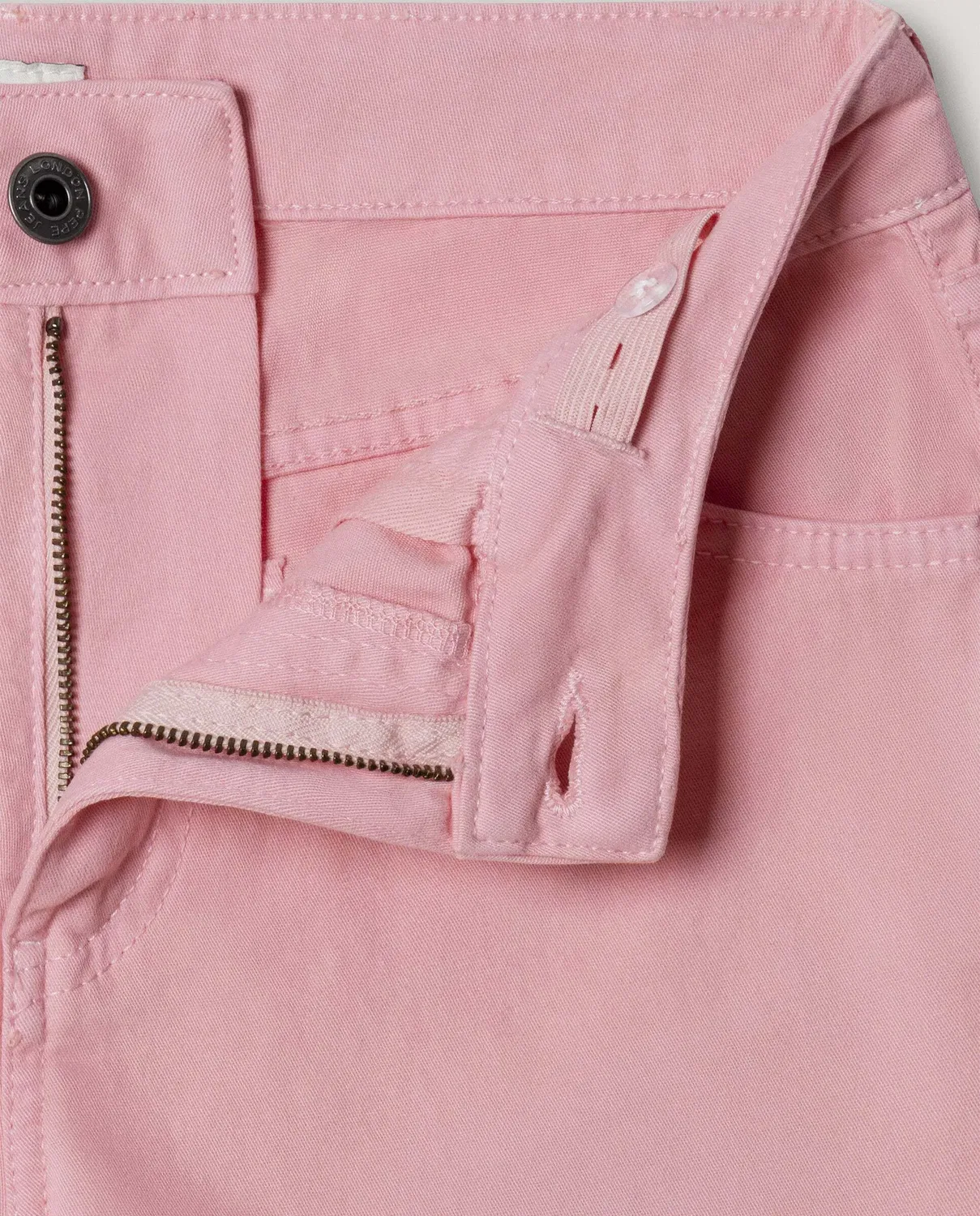 Детские шорты для девочек с эффектом потертости Ofra Pepe Jeans, Rosa — фото 4