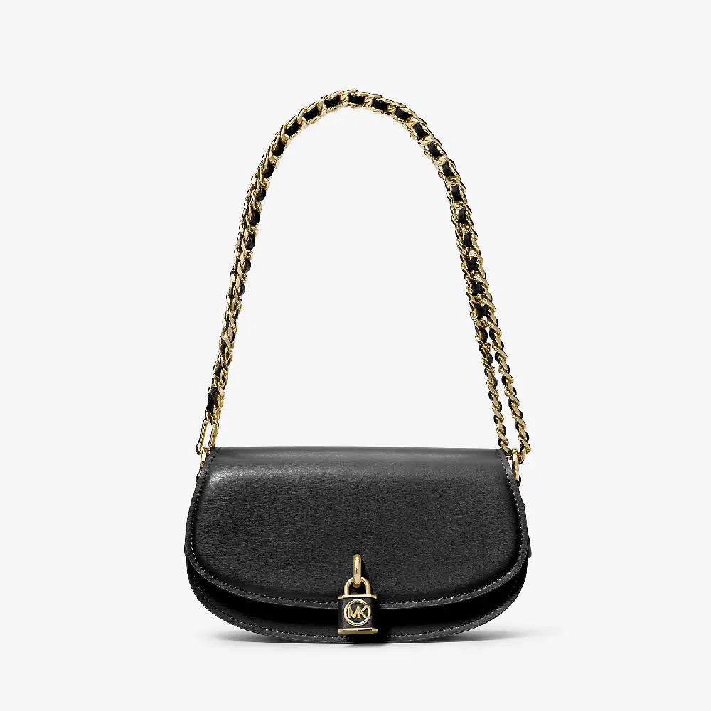 

Сумка Michael Michael Kors Mila Small Leather Shoulder, черный