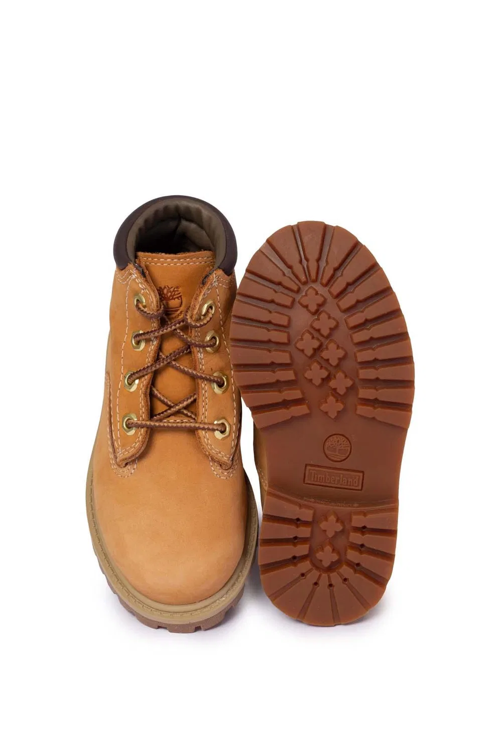 Детские ботинки 6 inch Premium Timberland, Braun — фото 3