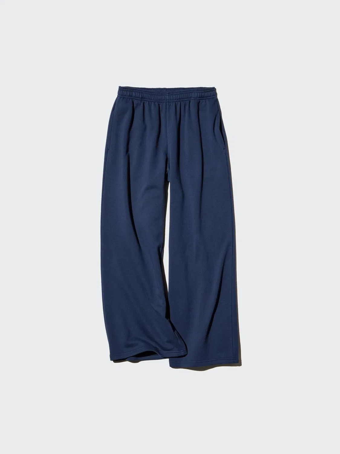 Брюки спортивные широкие Uniqlo, светло-синий — фото 4