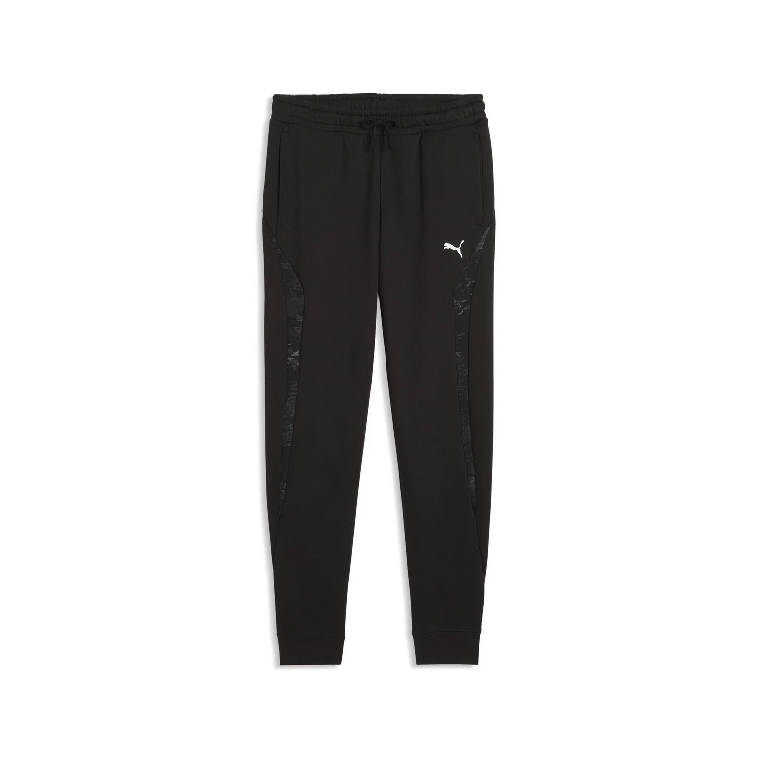 Детские спортивные штаны с камуфляжным принтом Puma, Цвет: Schwarz