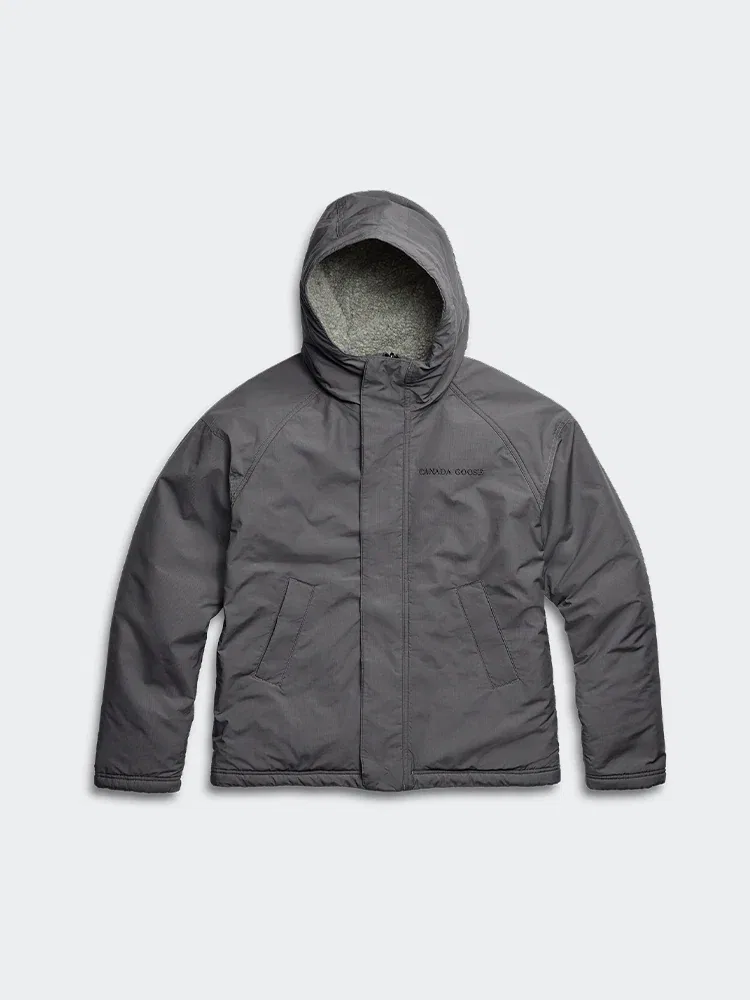 Куртка-бомбер реверсивная флисовая Alberni CANADA GOOSE, Light Gray — фото 2