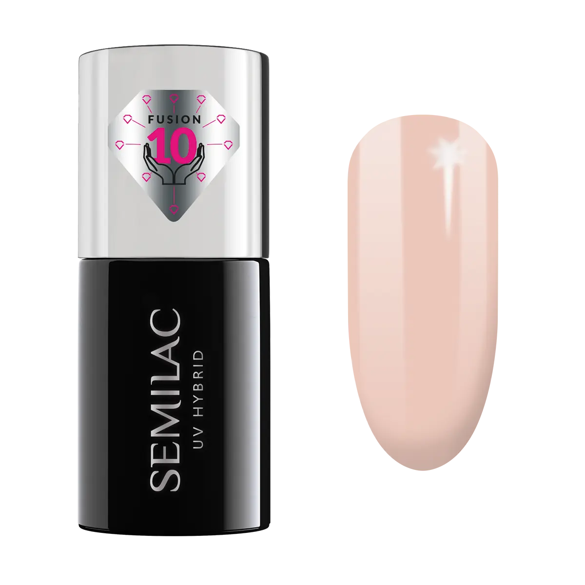 

Semilac Extend Care 5w1 гибридный лак для ногтей, 816 Pale Nude