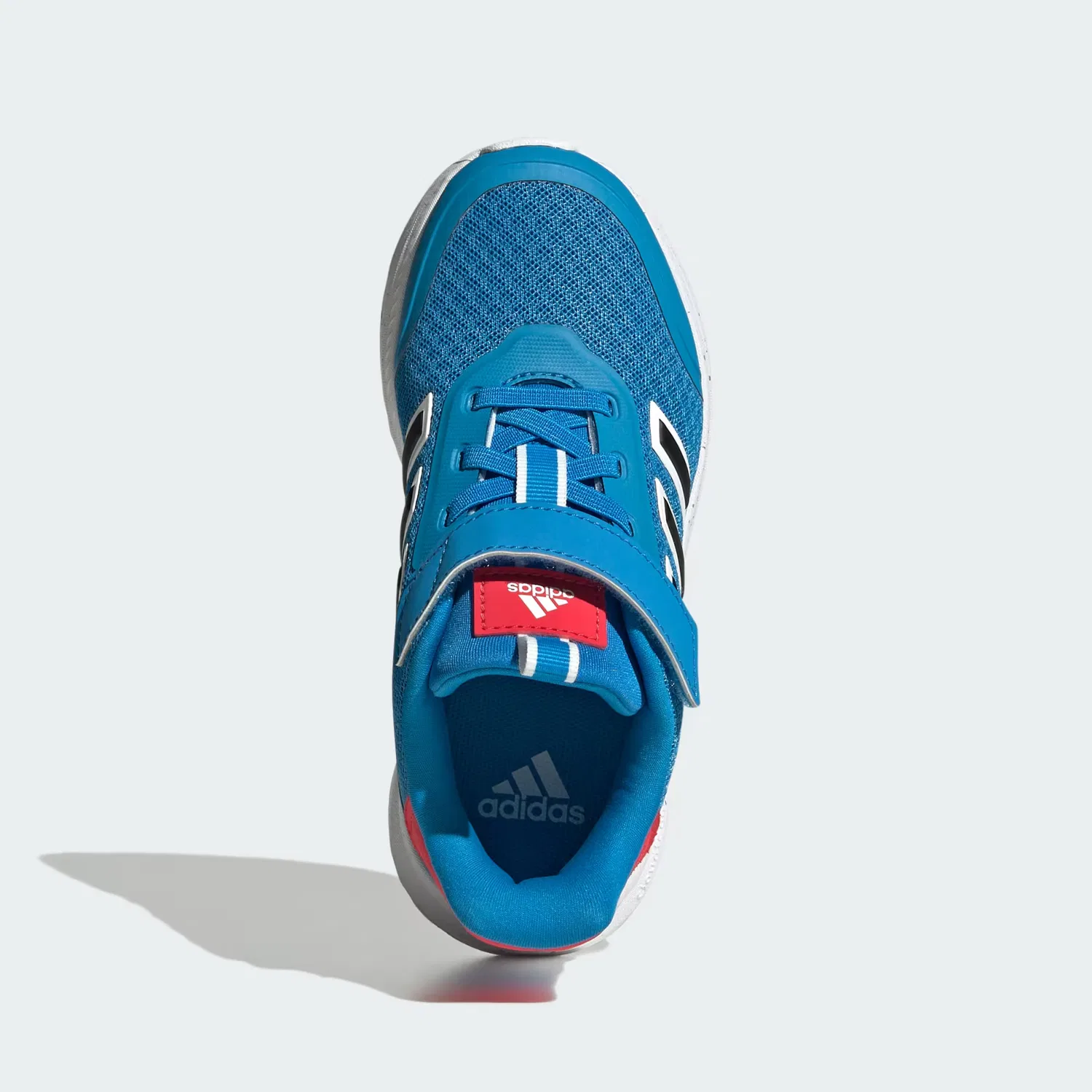 Детские кроссовки с амортизацией Cloudfoam X_PLRPATH Adidas Sportswear, ярко-синий/белый/рубиновый — фото 2