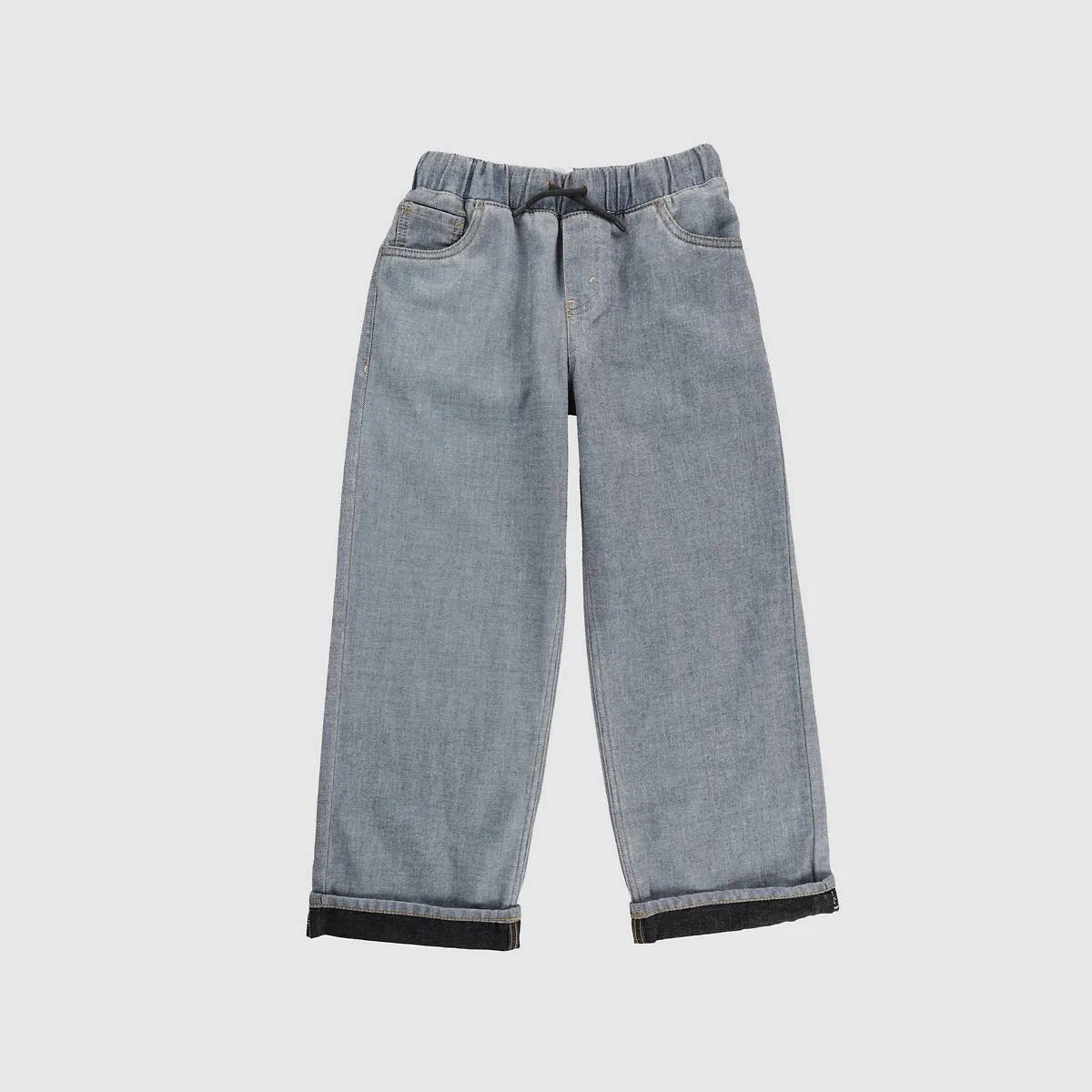 Свободные джинсы на резинке для мальчиков 8-20 размера Levi's, Basil Sky - Medium Wash
