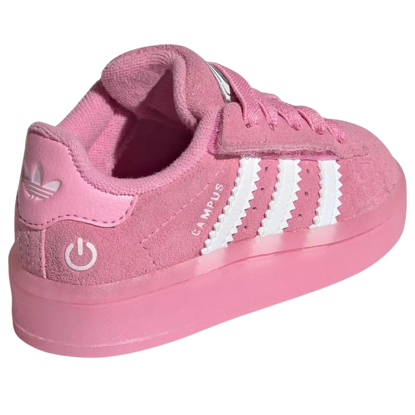 Детские кроссовки для малышей с закрытием на липучке Campus 00s Adidas, розовый — фото 4