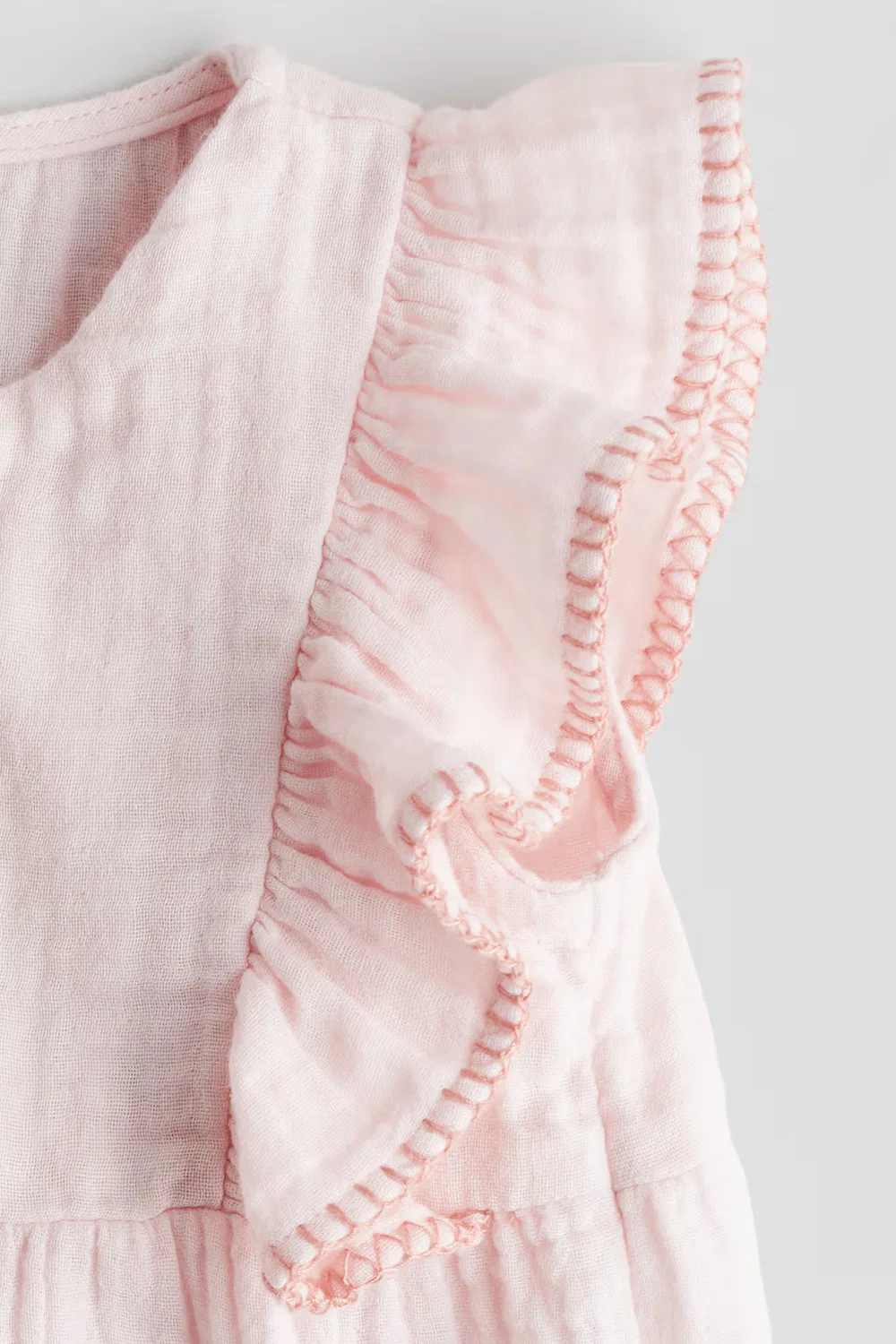 Комбинезон из муслина с оборками H&M, Hellrosa — фото 2