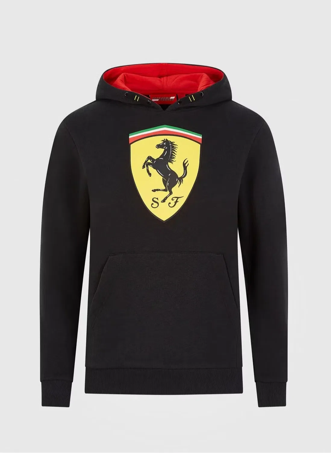 Толстовка с капюшоном детский Scuderia Ferrari, черный — фото 2