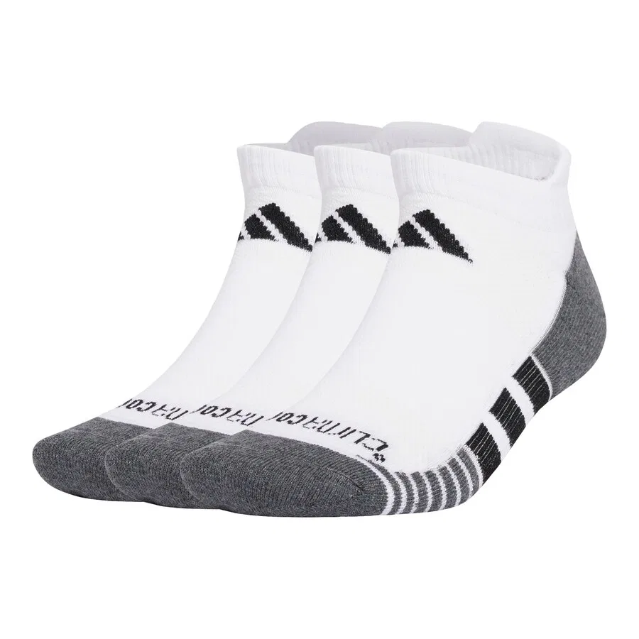 Спортивные носки ADIDAS PERFORMANCE 'Performance CLIMACOOL Cushioned Low 3 пары' белого цвета
