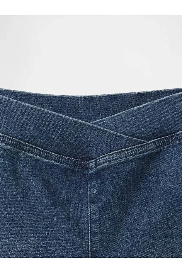 Детские шорты для девочек джинсовые Gap, Navy Blue-000 — фото 2