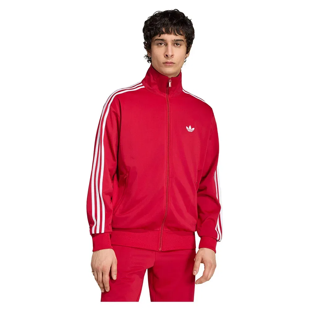 Свитшот на молнии Firebird Adidas Originals, красный