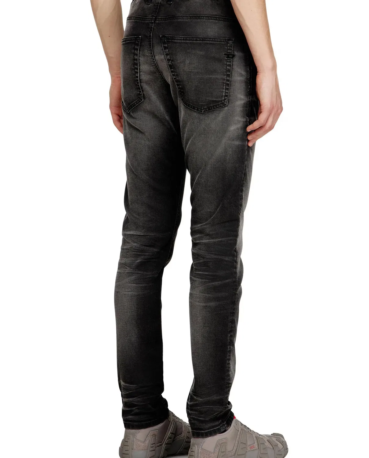 Мужские джинсы regular из лиоцелла JoggJeans Diesel, Negro — фото 2