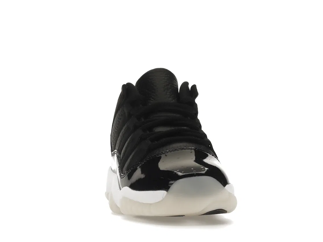 Детские кроссовки с низким верхом Jordan 11 Retro Low 72 10 Jordan, Black/White/Sail/Gym Red — фото 2