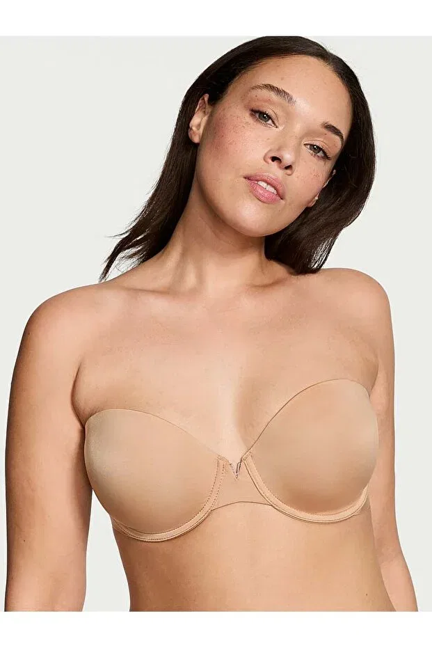 Женский бюстгальтер без бретелек с легкой поддержкой Victoria'S Secret, Praline