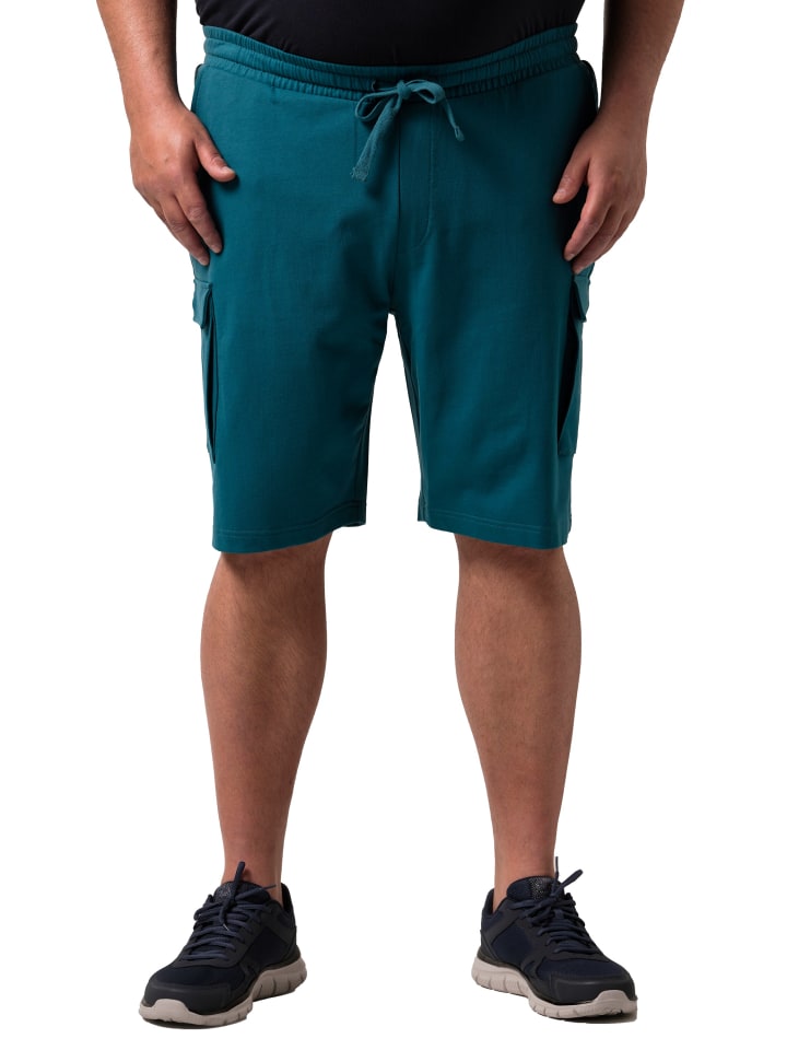 

Men Plus Шорты Bermuda in lagunen grün