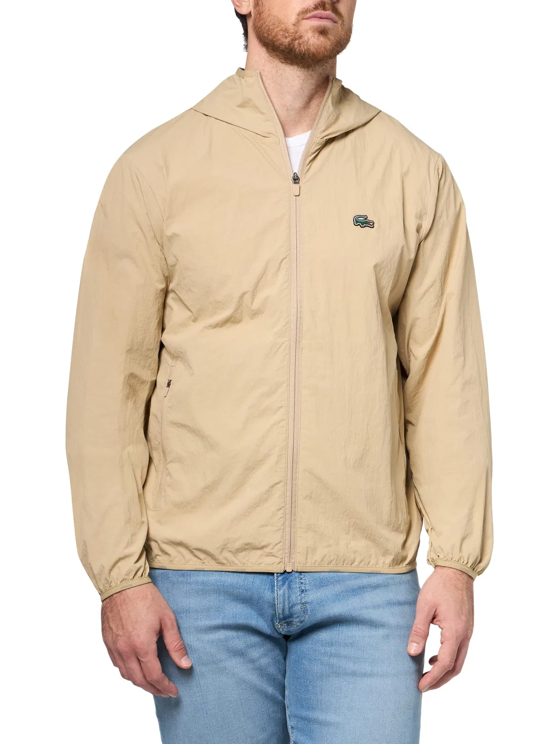 Мужская куртка с капюшоном и молнией Fashion Zipped Hoodie Lacoste, Viennese