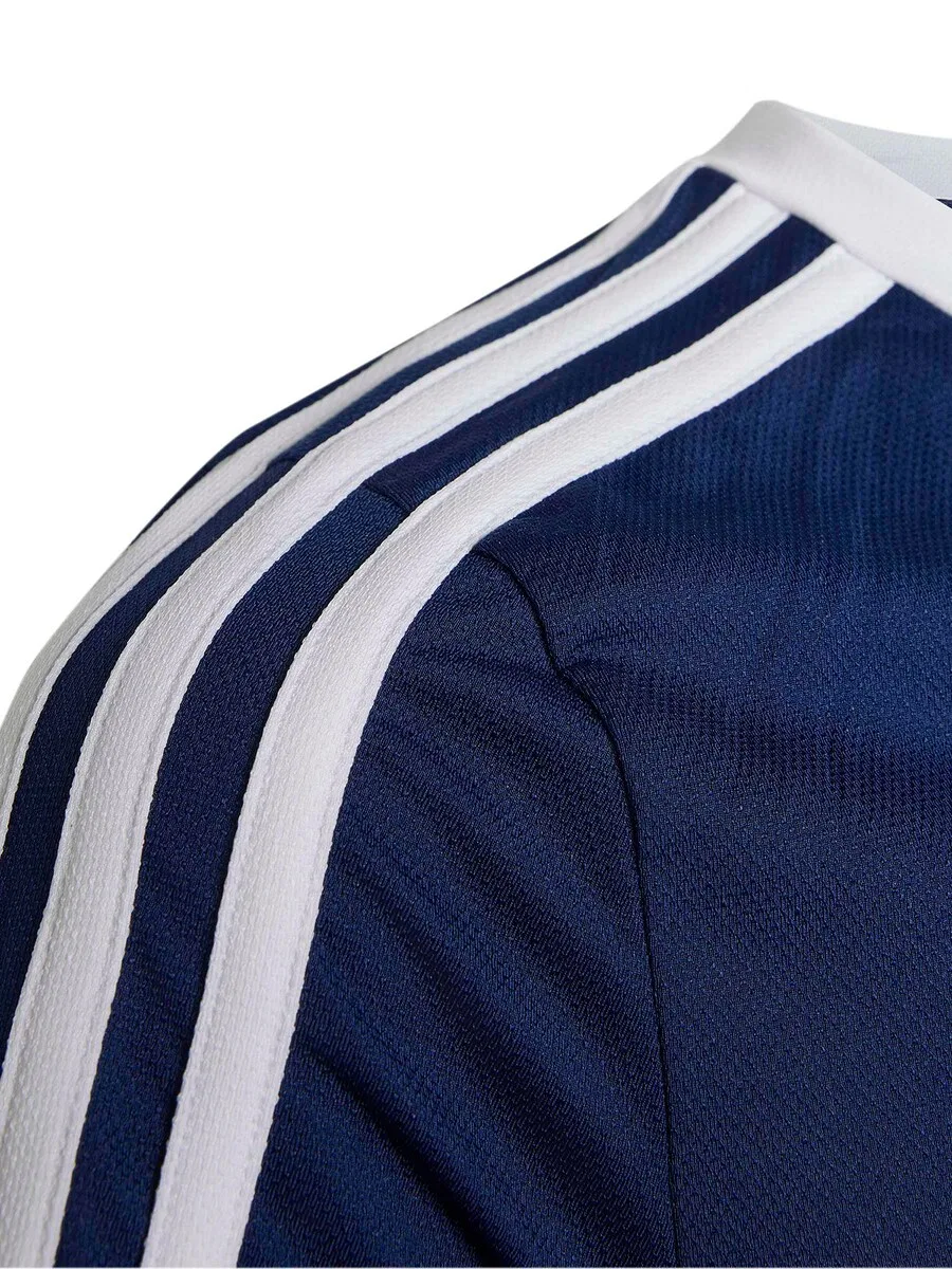 Спортивная футболка ADIDAS PERFORMANCE темно-синего цвета — фото 4